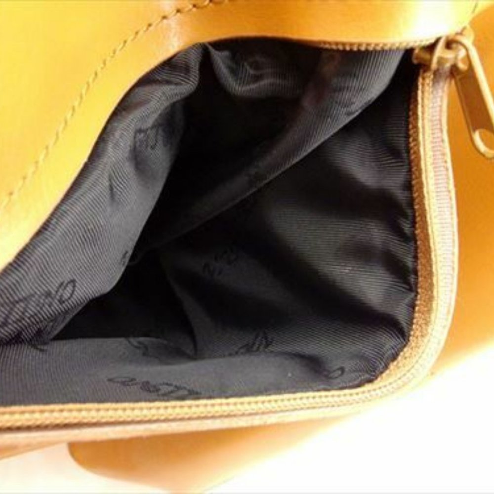 Valentino Bag Tote bag leather Brown Woman unisex Authentic Used - Picture 8 of 9